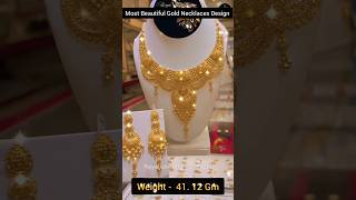 Bridal Gold Necklace Set Designs With Price | Gold Necklace/Design |Latest Gold Necklace Designs #97
