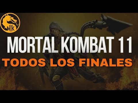 MORTAL KOMBAT 11 ||   TODOS LOS FINALES ALTERNATIVOS