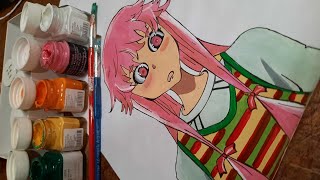 Future Diary YUNO GASAI Art edit ! #futurediary#yunogasai#mirainikki #filament#2ndendingtheme#shorts