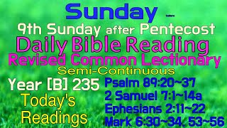 2024.July 21. SUNDAY,  9th Sunday after Pentecost : Revised Common Lectionary Year [B]-235