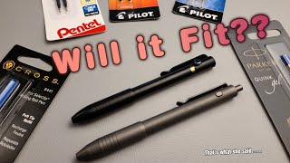 🖊 Universal EDC Pen? (Big Idea Designs double click and bolt action)