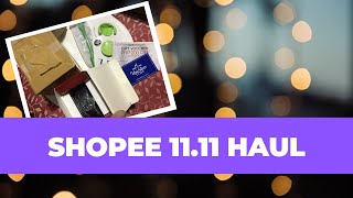 PR Gifts and SHOPEE 11.11 Haul