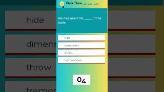 Timeless A2 Level Unit 2 Vocabulary Practice #quiz #vocabulary #english #a2level #practice #short