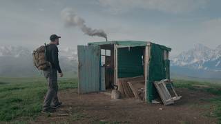 Saved by a Cabin He Rebuilt Alone in the Mountains | Solo Stormy Night | No Talking