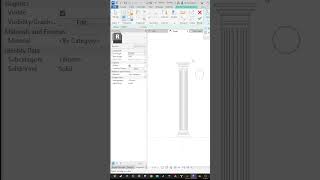how to model a classic column using Revit 2025 #revit2025 #revit #classic