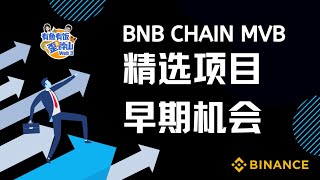 币安BNB的MVB计划是什么？第十季入选项目简介，早期挣钱的机会#web3 #MVB#早期项目 #binance #币安