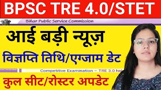 BPSC TRE 4 Notification update | BPSCTRE 4.0 latest news today | Bihar Shikshak Bharti latest news