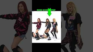 Rosie Iconic Step🤭🫣 #blackpink #rosé #shorts #lisamanoban #jennie #jisoo #100k #views #trending #fyp