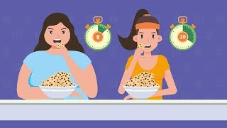 【女子力科学社】细嚼慢咽真能减肥，一口饭到底嚼几口才算慢？