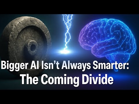 Bigger A.I. Isn't Always Smarter: The Coming Divide