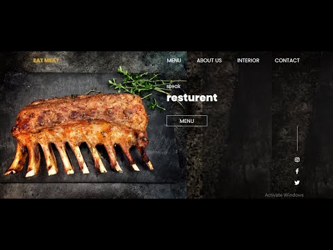 Creating Website using HTML, CSS, BEM, FLEXBOX