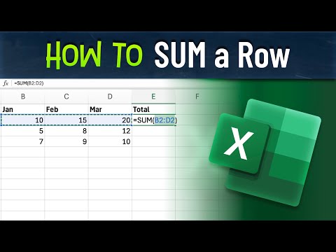 How to Sum a Row in Excel on Mac – Super Easy!