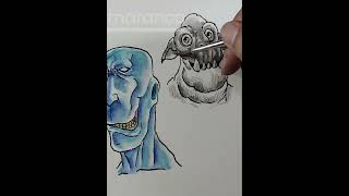 FUN DRAWING Funny Alien and Moster FIG 04