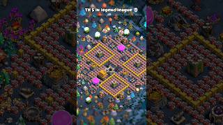 Th 5 in legend league ☠️ ll Clash of clans ll #shorts #clashofclans #coc