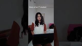 Watch till the end!!                                              #itstudents #shorts #struggles