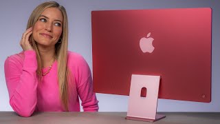 Pink M4 iMac Unboxing and Review 💕