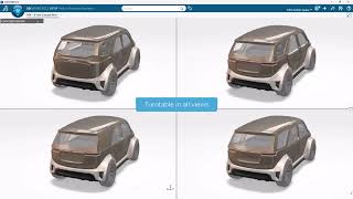CATIA Product Perception Experience | What's New R2025x GA - Compare Variants Side-by-Side