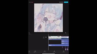 【小6】編集画面#自作編集 #capcut #初音ミク