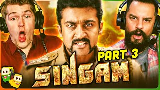 Part 3 -  SINGAM Movie Reaction! | Suriya | Anushka Shetty | Prakash Raj