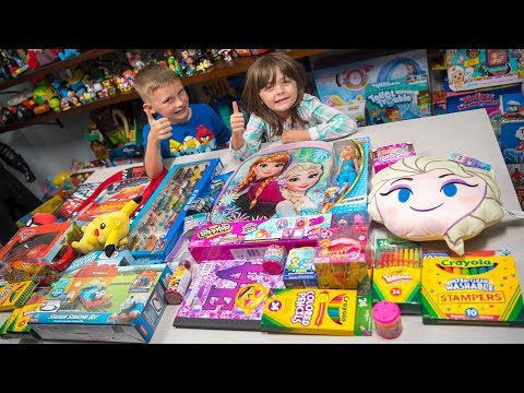 HUGE School is Cool Surprise Giveaway Toys for Boys & Girls Blind Bags Surprise Eggs Kinder Playtime