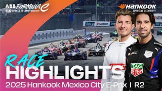 WHAT A RACE 😱 | 2025 Hankook Mexico City E-Prix Race Highlights