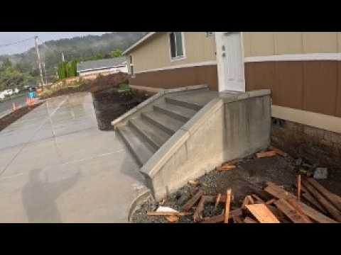 Massive Driveway part 2 - Steps included