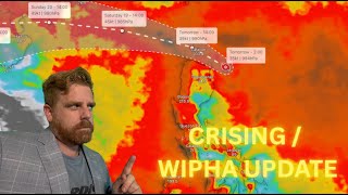 Tropical Storm Wipha / Bagyo Crising update, flooding rains in the Philippines and a new storm