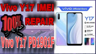 Vivo Y17 PD1901F IMEI REPAIR IN TWO CLICK 🤔 ALL Vivo copy model Imei repair Best Method