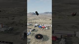 Supercars on a Giant Trampoline #2258