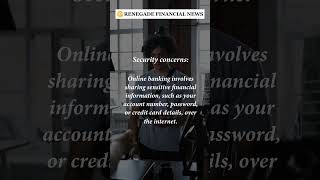 Disadvantage of Online Banking. #shorts #onlinebanking