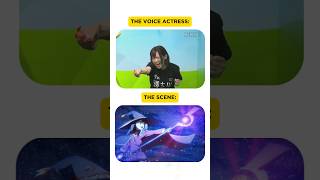 Megumin's VOICE ACTRESS is fenomenal #megumin #konosuba #anime