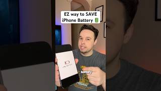 🔋 SAVE iPHONE BATTERY by turning OFF these settings ❌🪫 #iphonetips #iphone #iphonebattery