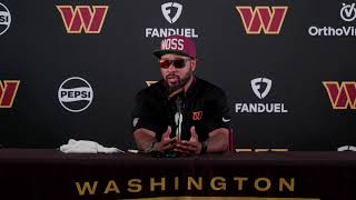 LIVE: Washington Legend Santana Moss speaks after his Ring of Fame induction announcement
