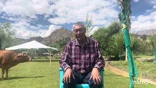 Compassion month and icon of compassion in Ladakh. His Holiness.