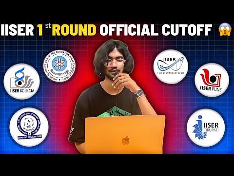 "IISER 2024 ⭐️1st Round Official Cutoff Analysis💫- Detailed Insights!"