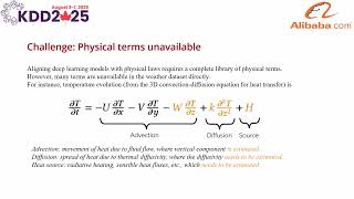 KDD 2025 -Physics-Guided Learning of Meteorological Dynamics for Weather Downscaling and Forecasting