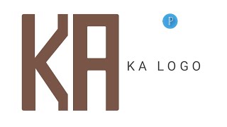 CREATE A STUNNING KA LOGO DESIGN IN MINUTES! #pixellab #viraldesign #logo #nice  @FaizyNhidz