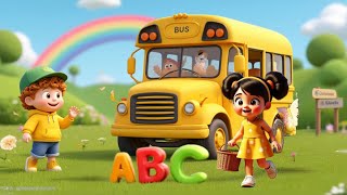 Wheels on the Bus + ABC song - Nursery Rhymes & Kids Songs | Baby Songs @PeppyToddlers