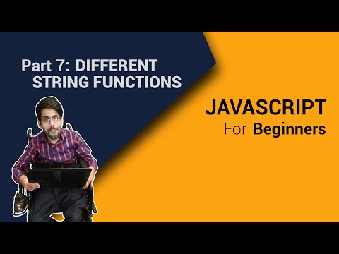 String Functions in JavaScript for beginners Part 7 | Code Fusion
