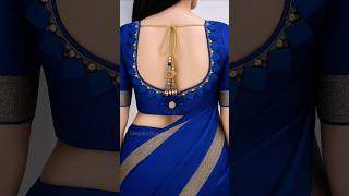 🎊👌Very Beautiful blouse back neck stylist collection blouse designs #design #blousebackneckdesigns 😍