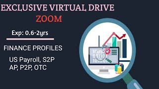 Exclusive Virtual Drive for Finance graduates | Amazon | Genpact | Payroll | S2P | AP | FinOps |