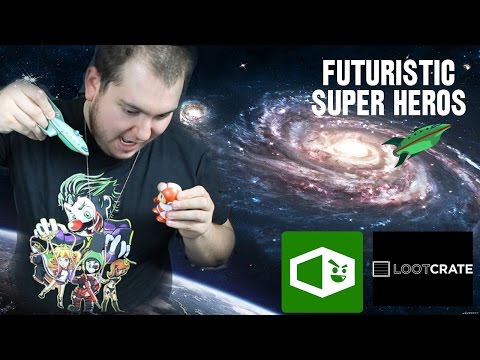 Futuristic Super Heros |1UpBox & Loot Crate| July 2016