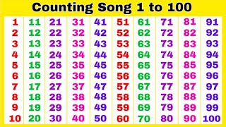 Learn 📚️ counting 1 to 100 | 12345678 ginti #ginti #1234forkids  #123गिनती