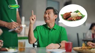 全新Polident Max Hold & Seal：安心享用美食
