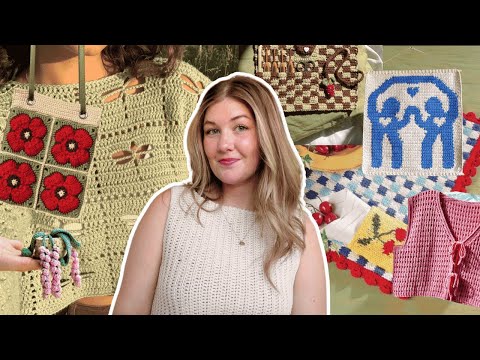summer crochet patterns I'm dyingggg to make