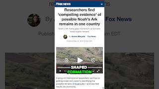 NOAH’S ARK FOUND?! 🤯 #christianyoutuber #noahsark #genesis #biblestudy #history #jesus #bible