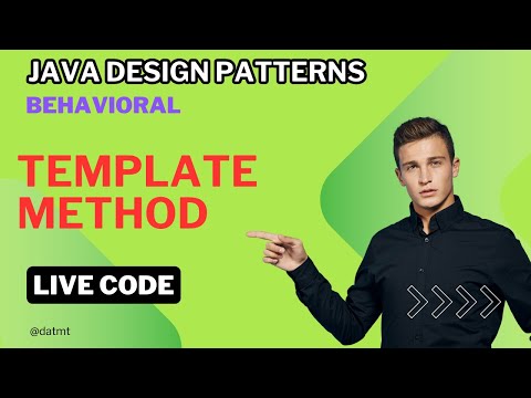 Java Design Patterns: Template Method Live Coding