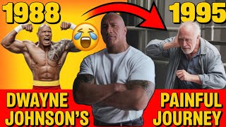 The Rock’s Struggles Before Fame | He Had $7 and No Future Then Became The Rock | Dwayne Johnson |