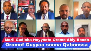 Marii Guddicha Hayyoota Oromo Kan Matadureen Abiy Booda jedhurratti Haasaha Jawar Mohammed