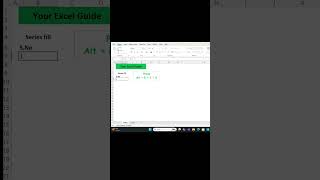 Series fill | Excel hacks by Your Excel Guide